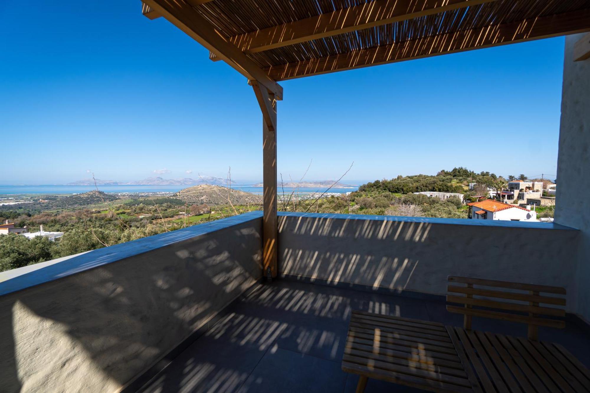 Villa Rosa - Luxury Villas With Panoramic Views Lagoudi Zia Eksteriør bilde