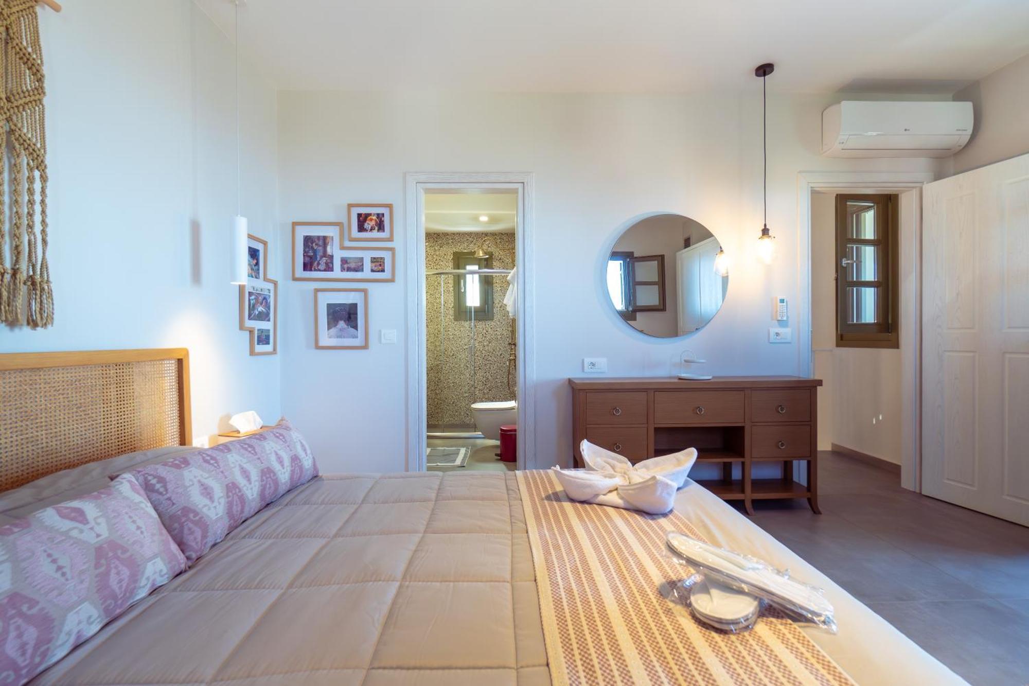 Villa Rosa - Luxury Villas With Panoramic Views Lagoudi Zia Eksteriør bilde
