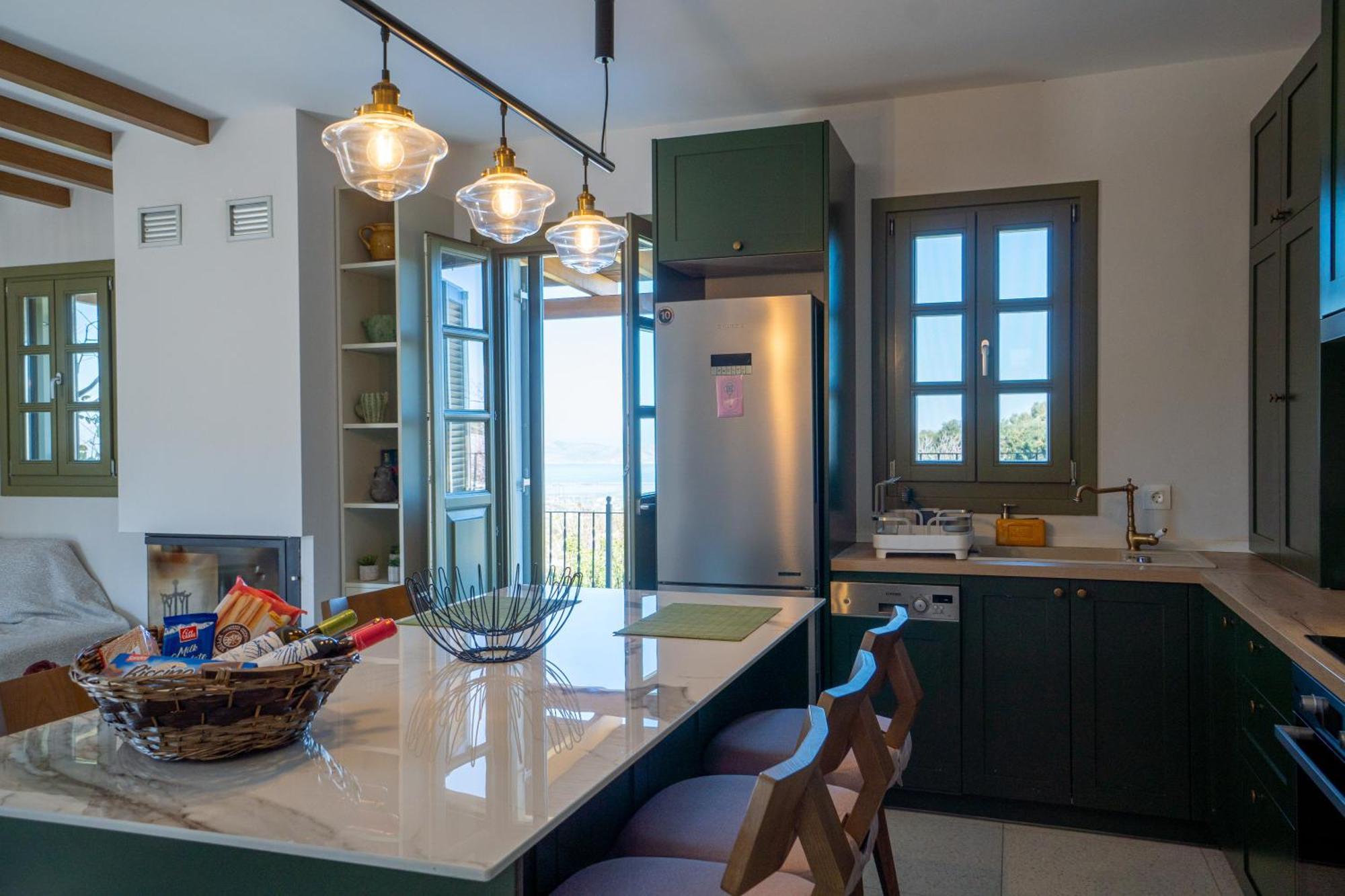 Villa Rosa - Luxury Villas With Panoramic Views Lagoudi Zia Eksteriør bilde