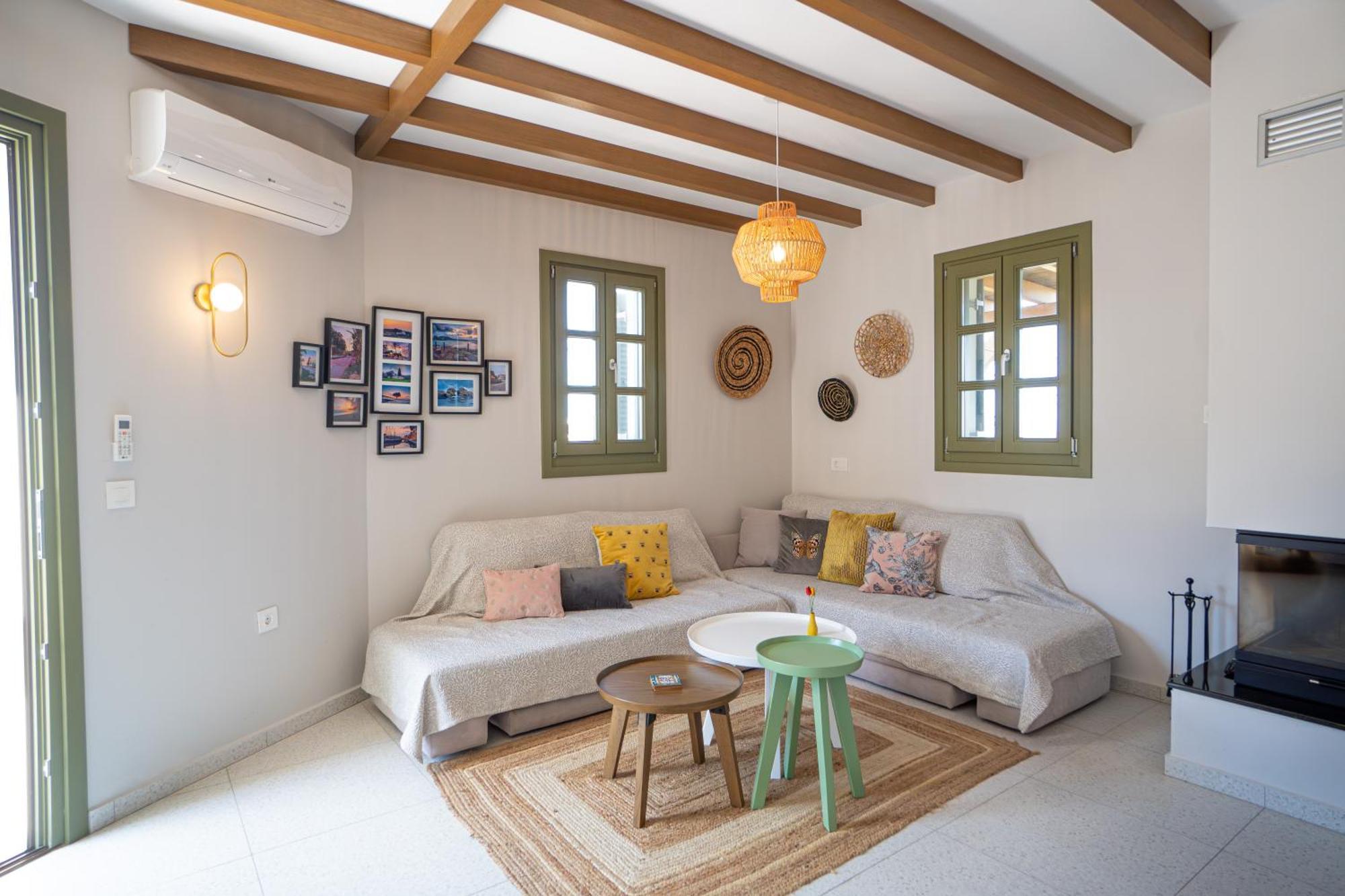 Villa Rosa - Luxury Villas With Panoramic Views Lagoudi Zia Eksteriør bilde