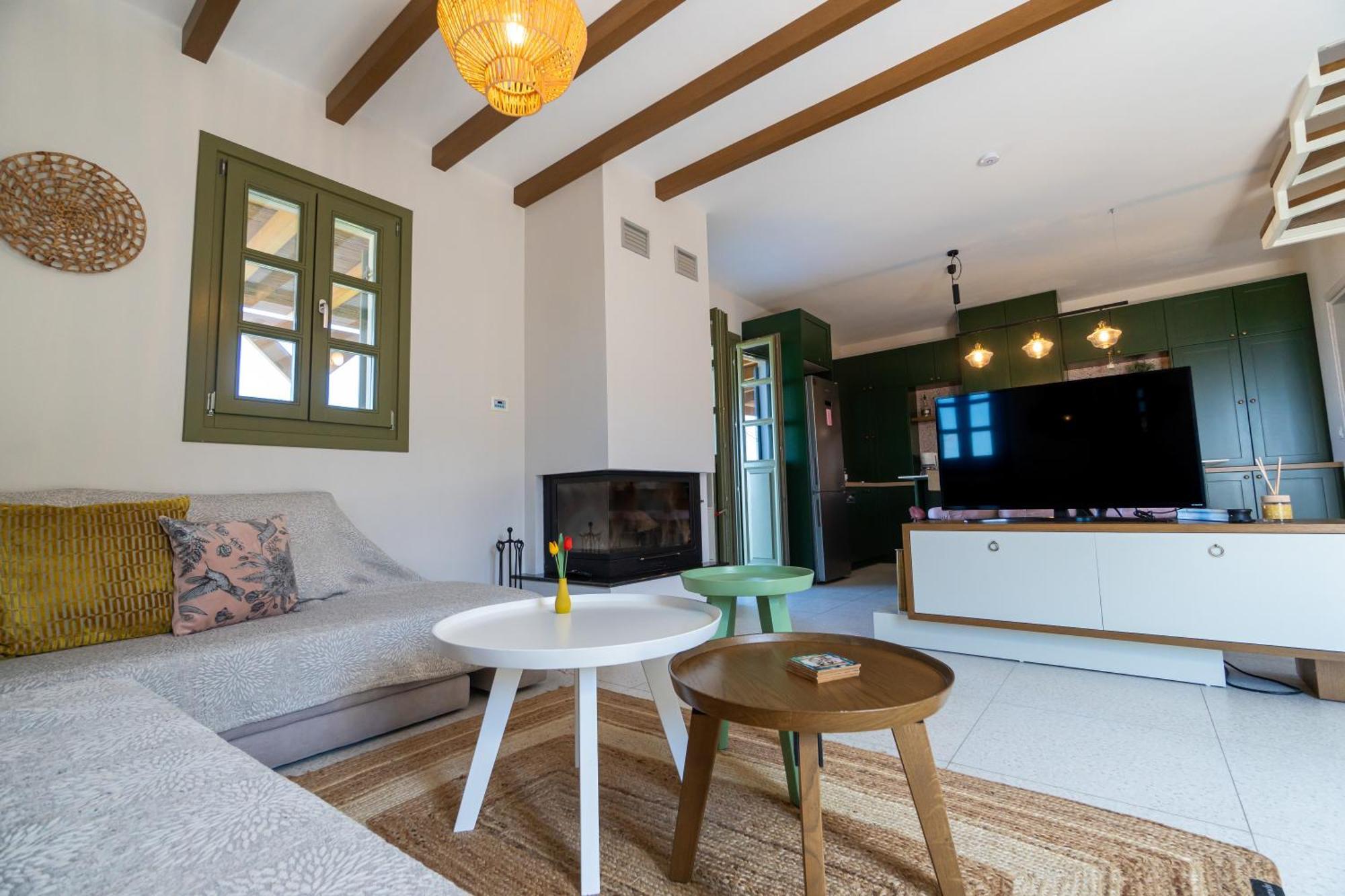 Villa Rosa - Luxury Villas With Panoramic Views Lagoudi Zia Eksteriør bilde