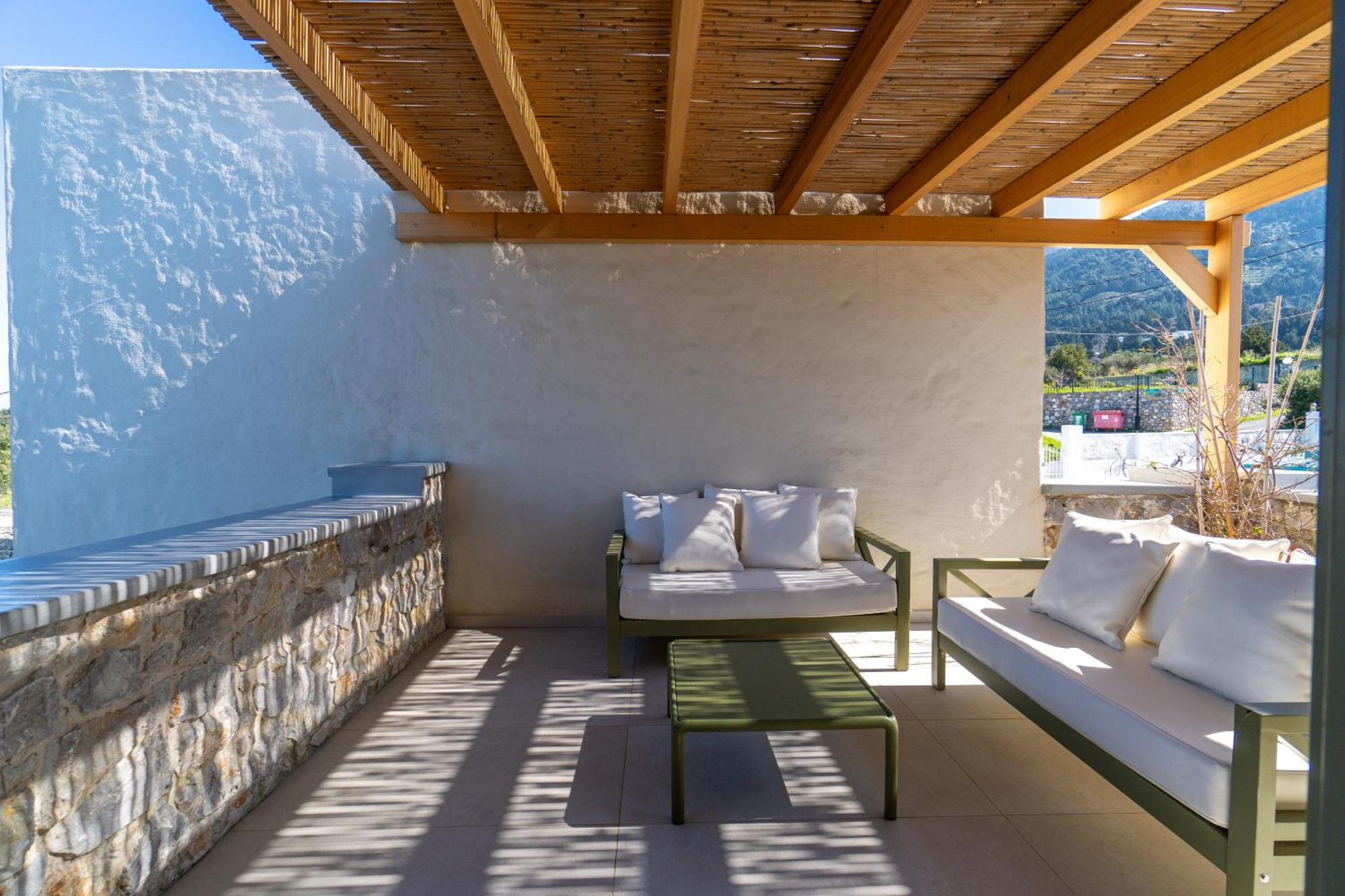 Villa Rosa - Luxury Villas With Panoramic Views Lagoudi Zia Eksteriør bilde