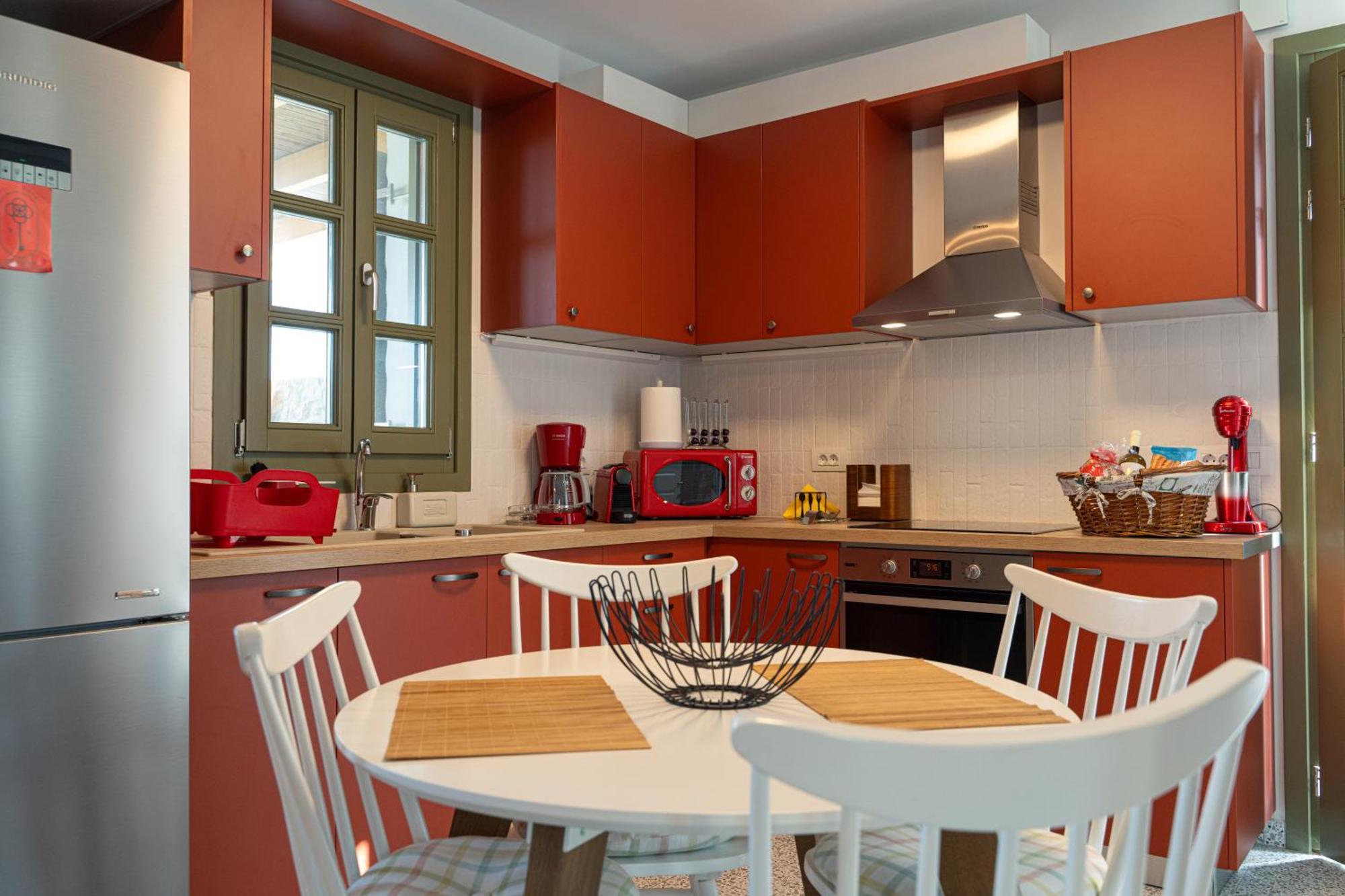 Villa Rosa - Luxury Villas With Panoramic Views Lagoudi Zia Eksteriør bilde
