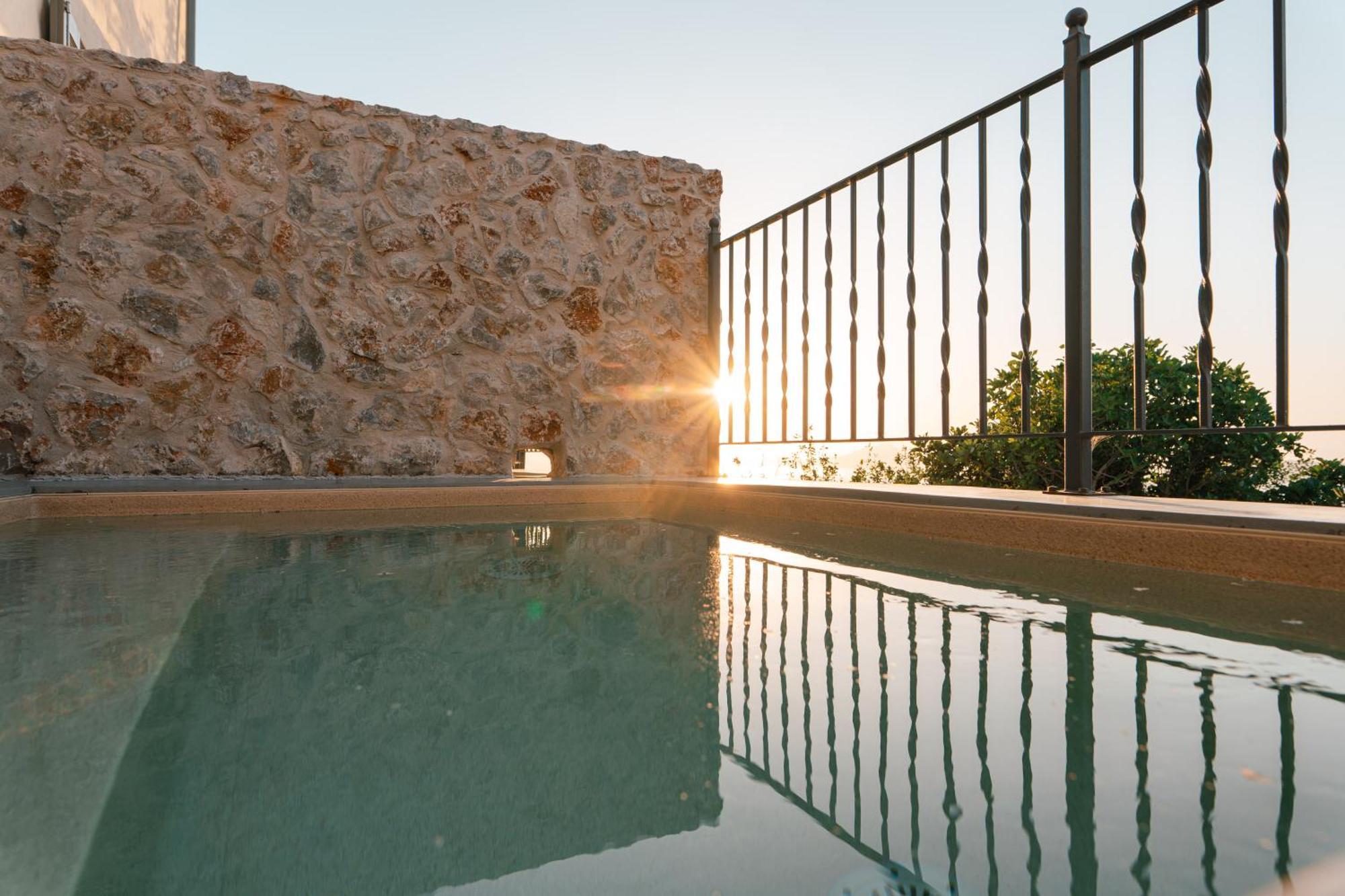 Villa Rosa - Luxury Villas With Panoramic Views Lagoudi Zia Eksteriør bilde