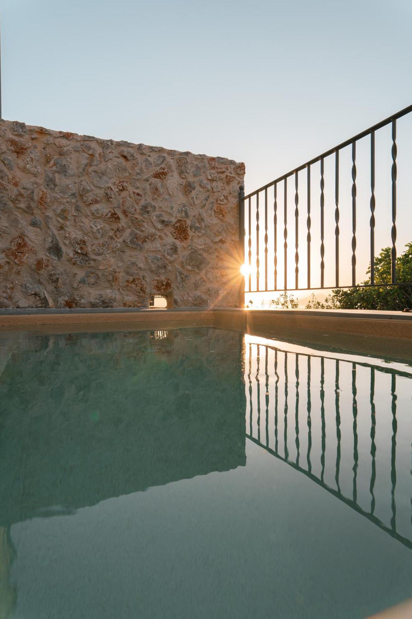 Villa Rosa - Luxury Villas With Panoramic Views Lagoudi Zia Eksteriør bilde