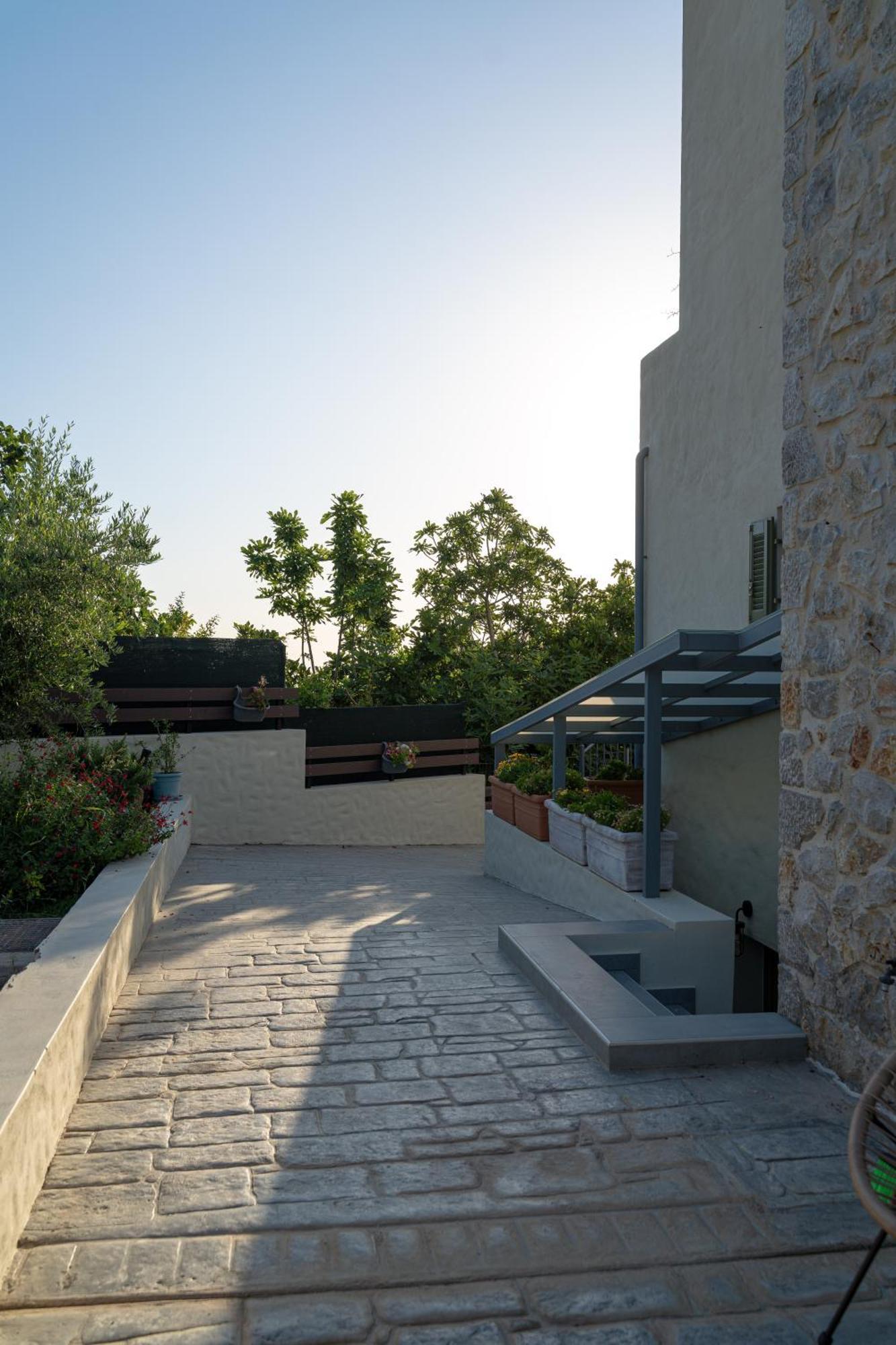 Villa Rosa - Luxury Villas With Panoramic Views Lagoudi Zia Eksteriør bilde