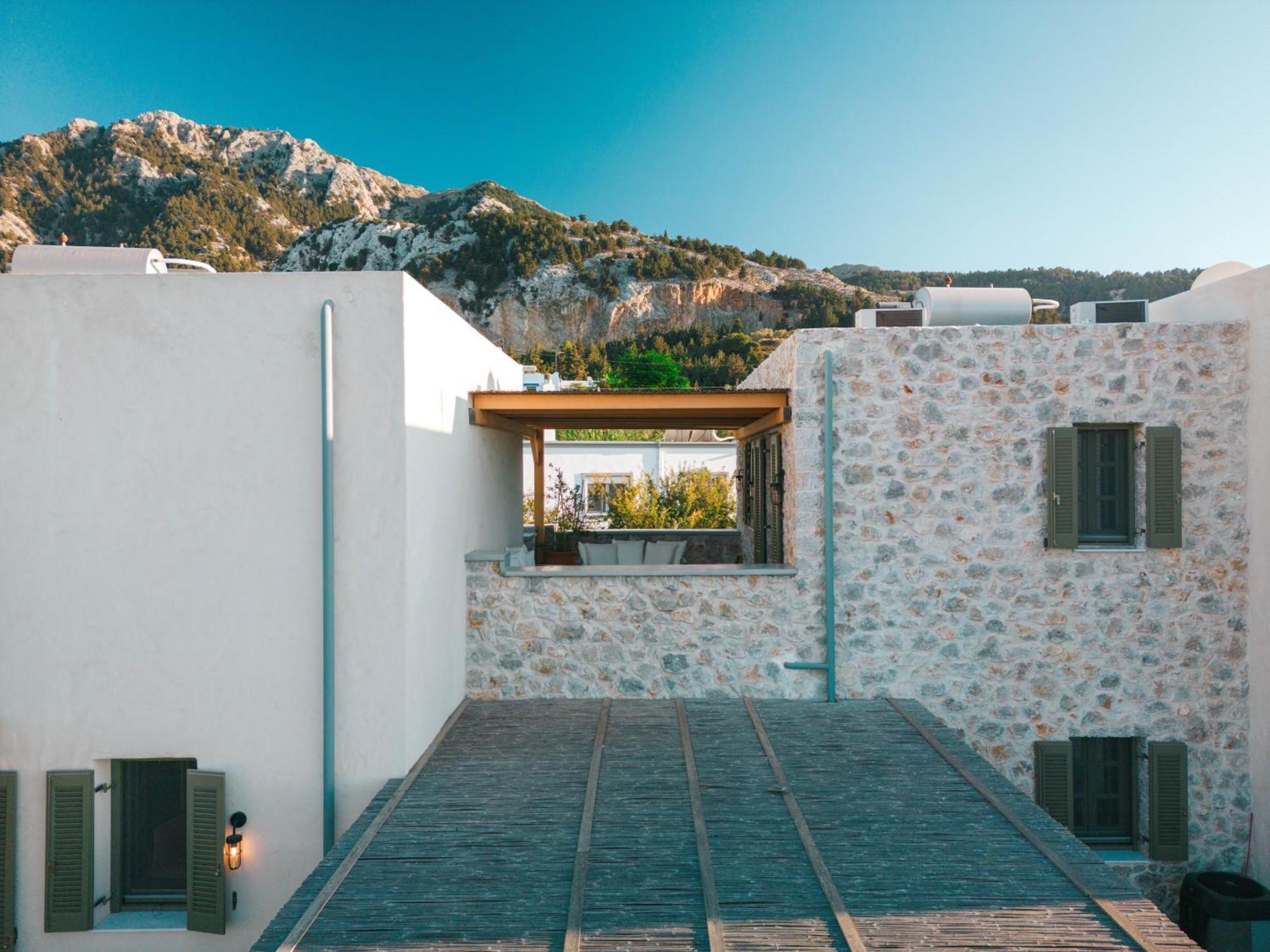 Villa Rosa - Luxury Villas With Panoramic Views Lagoudi Zia Eksteriør bilde
