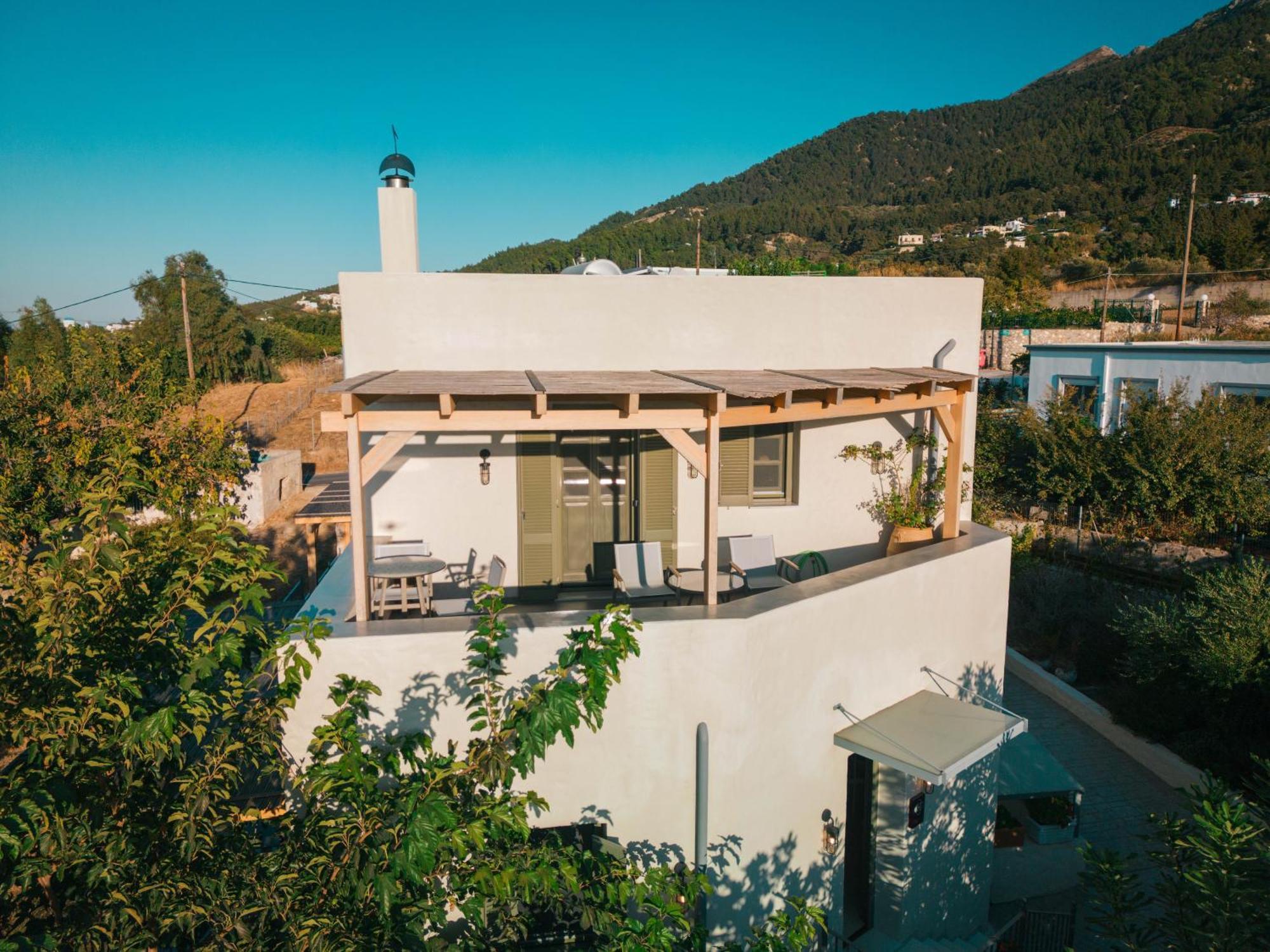 Villa Rosa - Luxury Villas With Panoramic Views Lagoudi Zia Eksteriør bilde