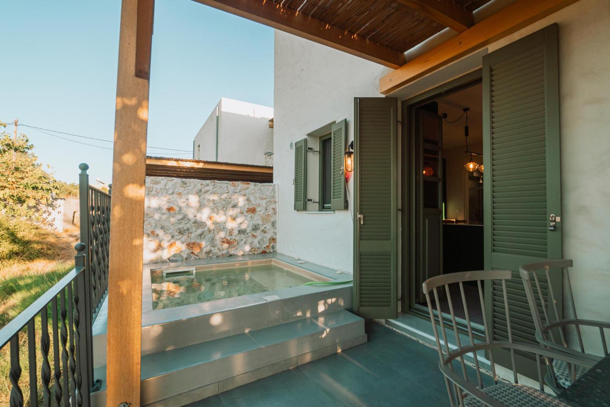 Villa Rosa - Luxury Villas With Panoramic Views Lagoudi Zia Eksteriør bilde