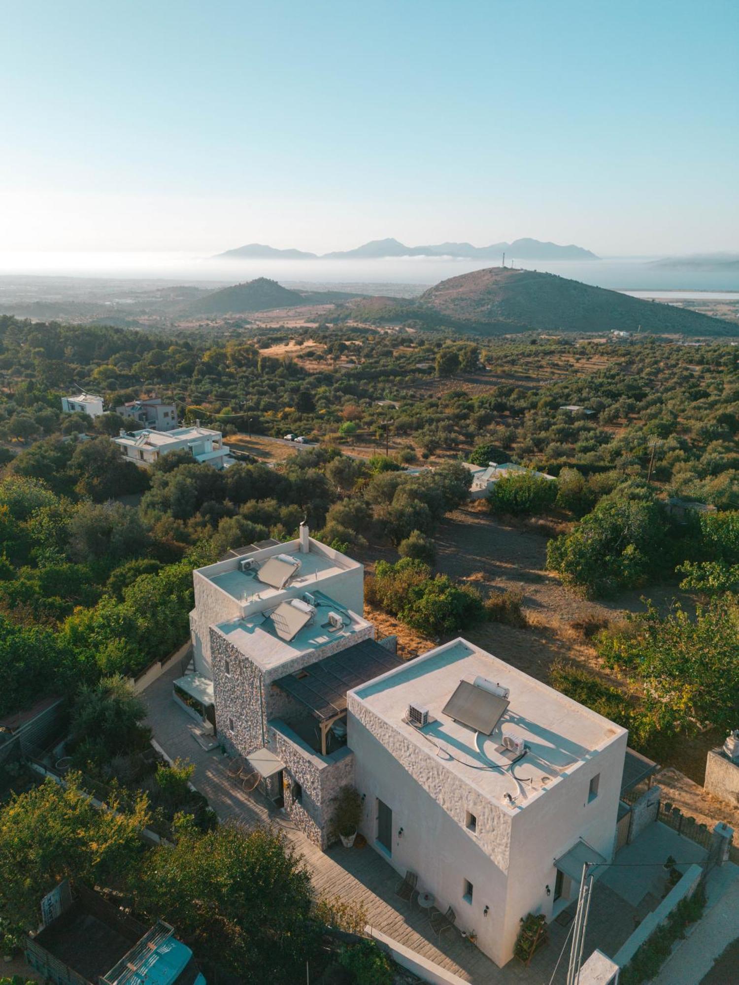 Villa Rosa - Luxury Villas With Panoramic Views Lagoudi Zia Eksteriør bilde