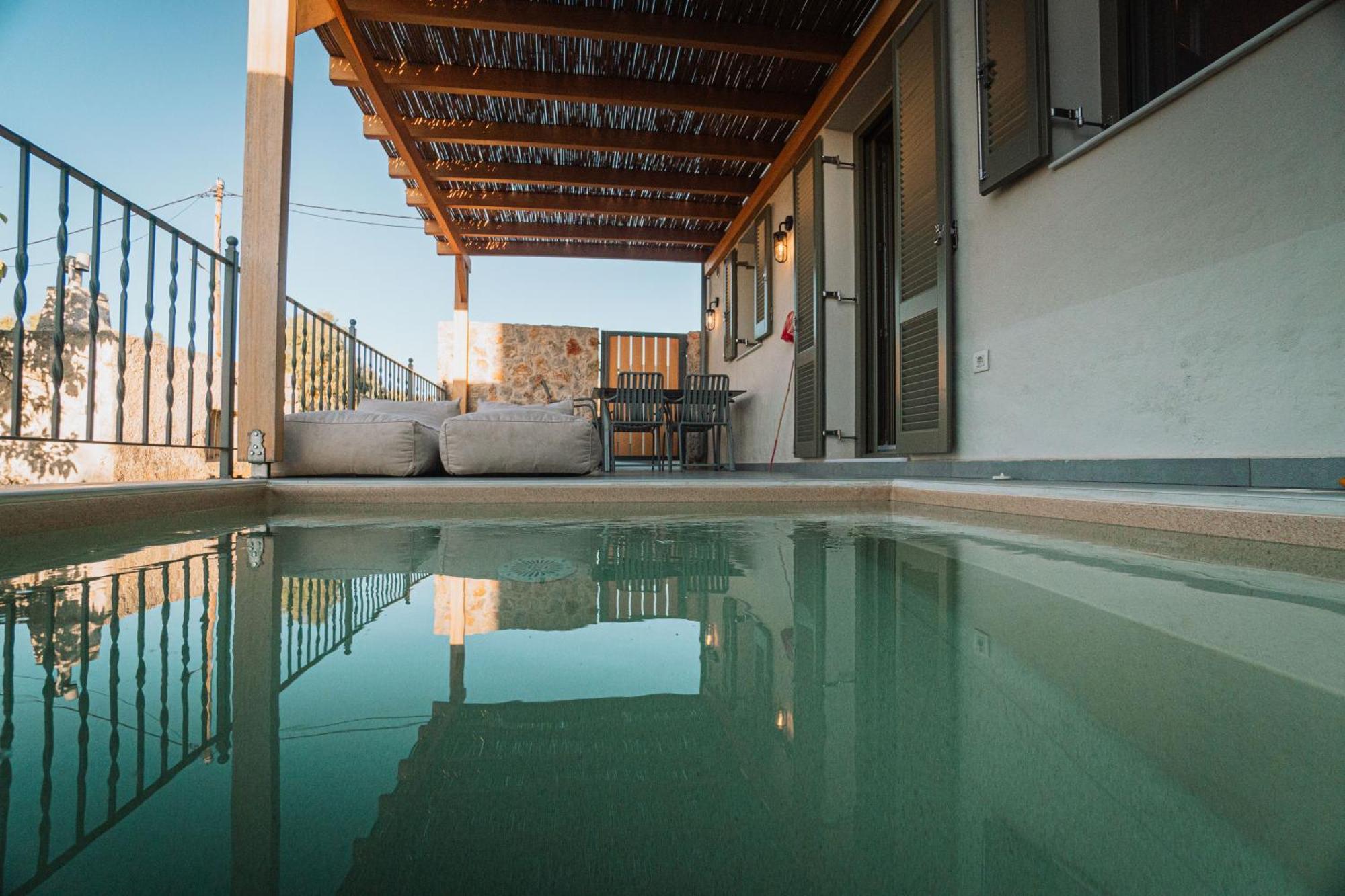 Villa Rosa - Luxury Villas With Panoramic Views Lagoudi Zia Eksteriør bilde