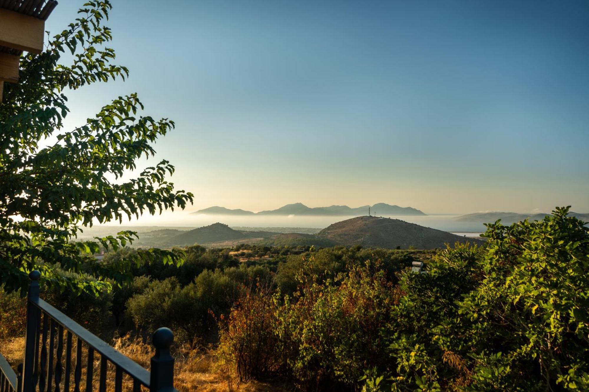 Villa Rosa - Luxury Villas With Panoramic Views Lagoudi Zia Eksteriør bilde