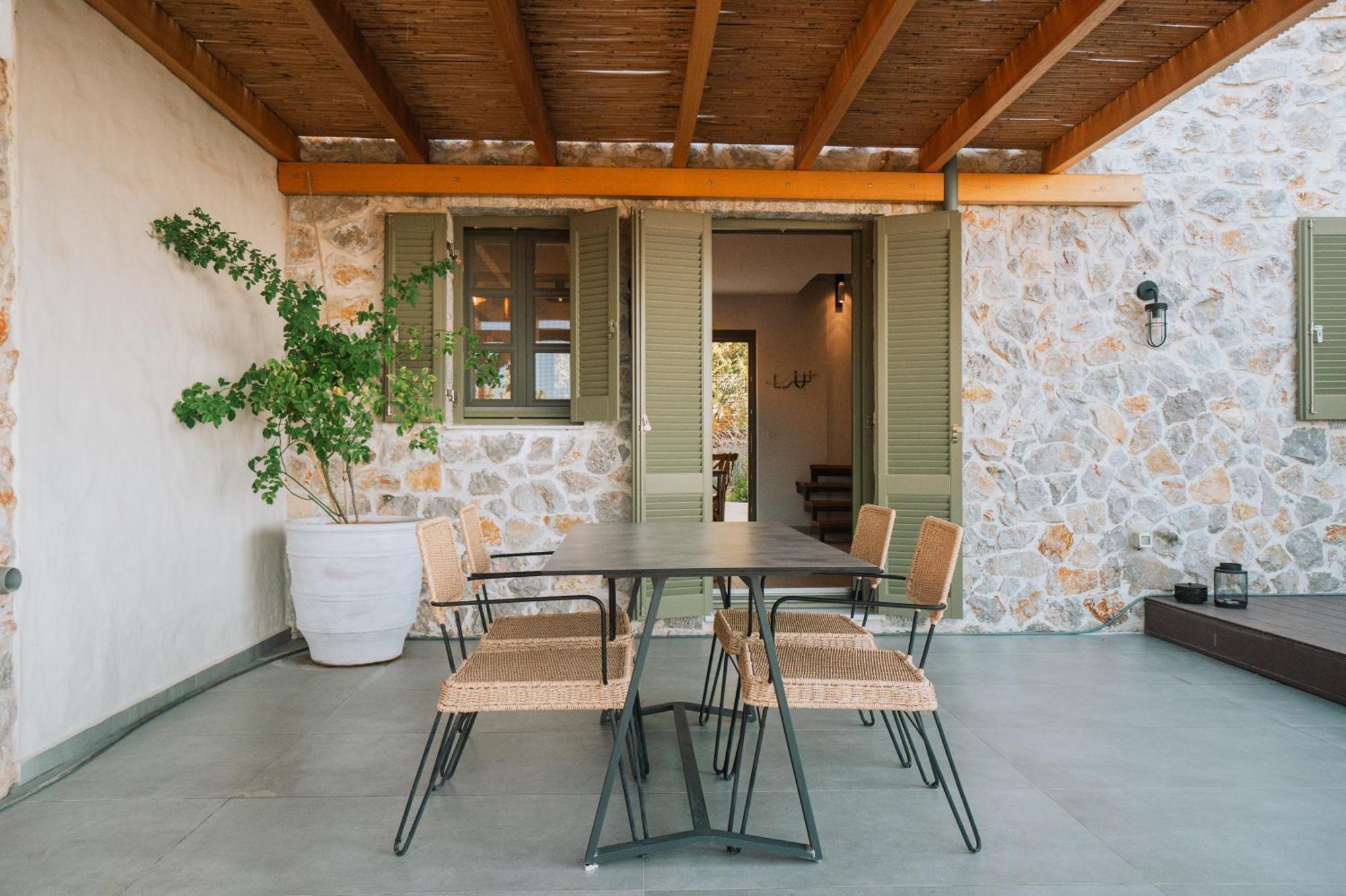 Villa Rosa - Luxury Villas With Panoramic Views Lagoudi Zia Eksteriør bilde